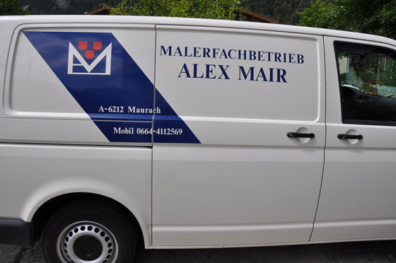 Firmenauto Alex Mair